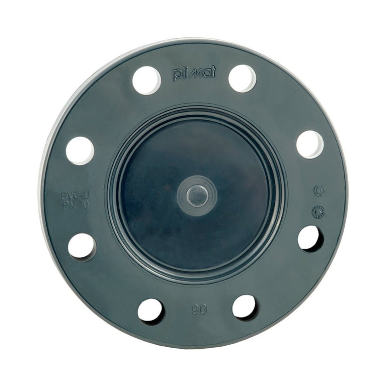 Bride PVC à coller DN 175 x 200mm - Bride x Manchon F - PN 10 - 10 bar - 8 trous - Ø de positionnement des trous 270mm - Methappro