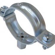 Collier Ø110mm avec tôle en Z et materiel de fixation - Methappro