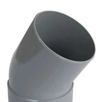 Coude PVC 110mm - 15° - Methappro