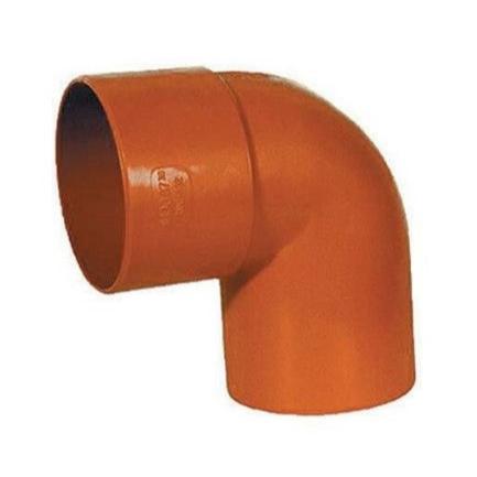 Coude PVC long 200mm - 90° - Methappro