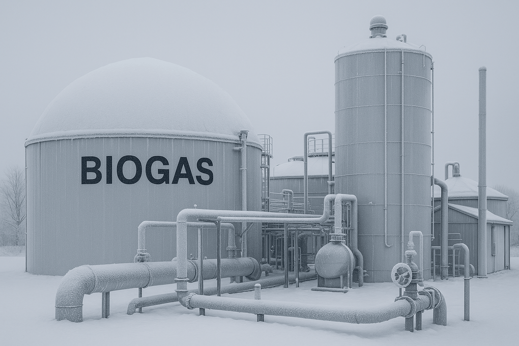 Optimisez la méthanisation en hiver : points clés pour préparer votre méthaniseur