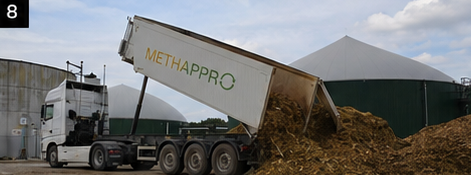 Intrants et biodéchets pour méthanisation