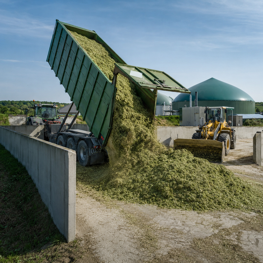 Ensilage de seigle CIVE pour méthanisation