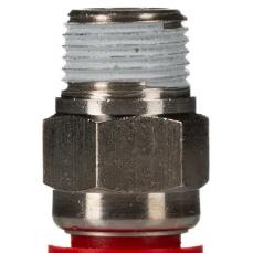 Adaptateur droit fileté vers enfichable 10 mm G1/4" - M - Methappro