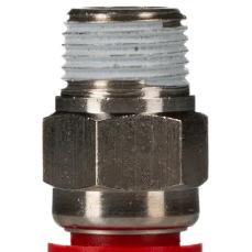 Adaptateur droit fileté vers enfichable 8mm G1/2" M - Methappro