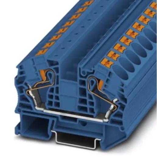 Bornier de raccordement bleu - PT 16 - 0,2 - 25mm² - Methappro