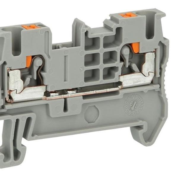 Bornier de raccordement gris - PT 2,5 - Phoenix contact - Methappro