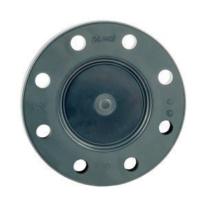 Bride pleine PVC DN 100 - PN 10 - 16 bar - 8 trous - Ø de - Methappro
