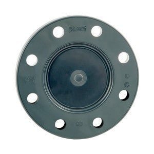 Bride pleine PVC DN 250 - PN 10 - 10 bar - 12 trous - Ø de - Methappro