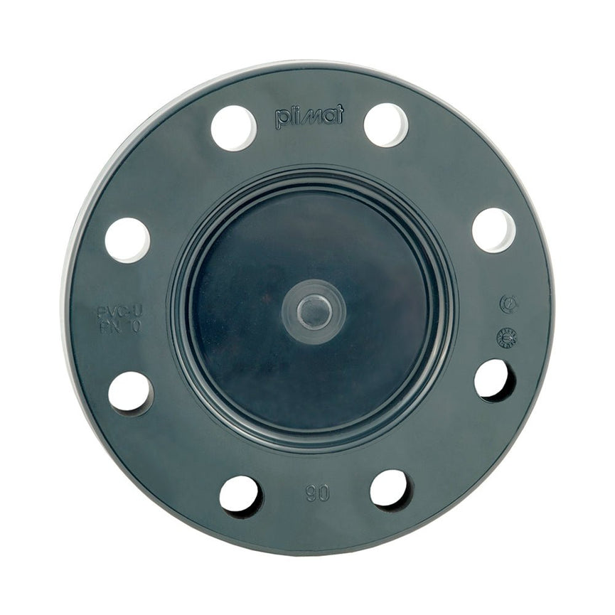 Bride PVC à coller DN 175 x 200mm - Bride x Manchon F - PN 10 - 10 bar - 8 trous - Ø de positionnement des trous 270mm - Methappro