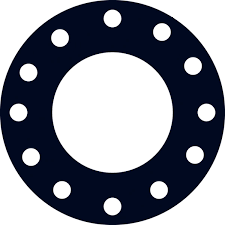 Bride PVC mobile 280mm - DN 250 - ID 309mm - Ø de positionnement des trous 350mm - 12 trous - Methappro